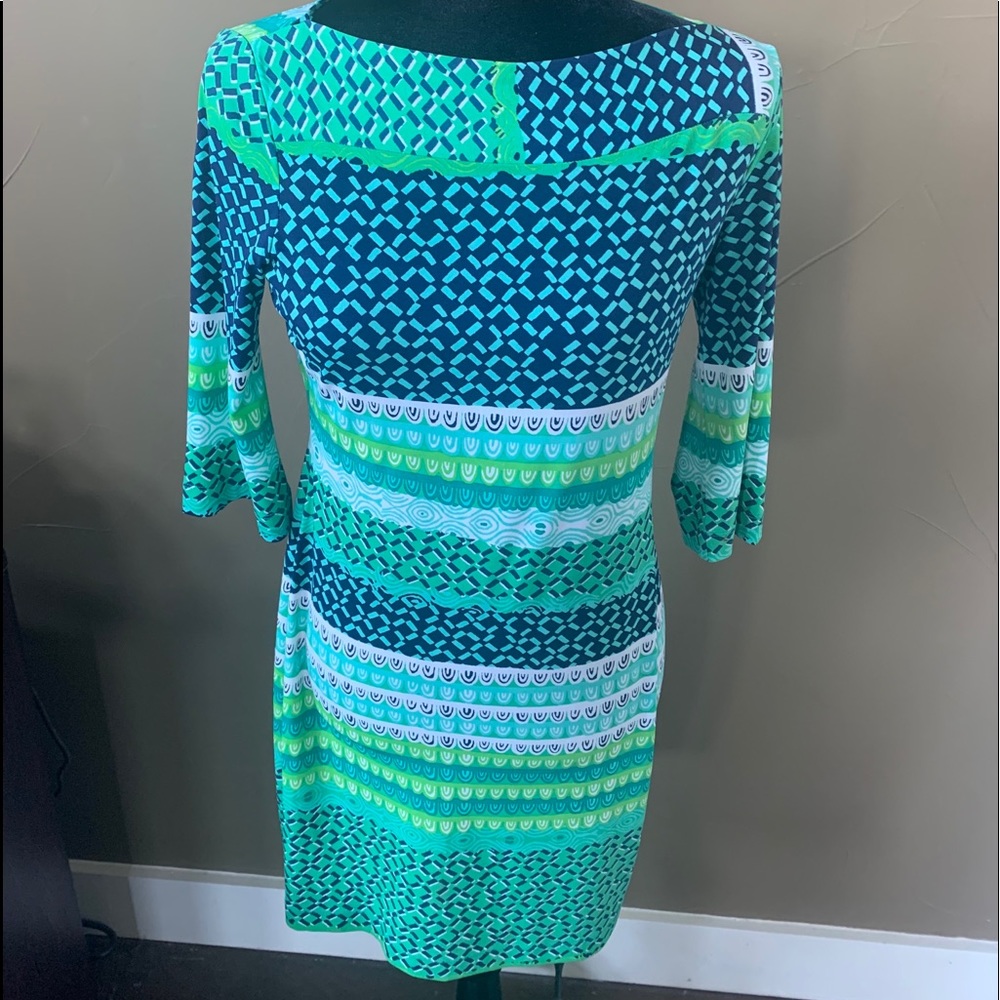 3/4 sleeve Donna Morgan dress